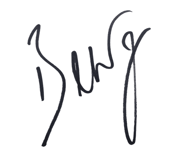 Bear Grylls signature